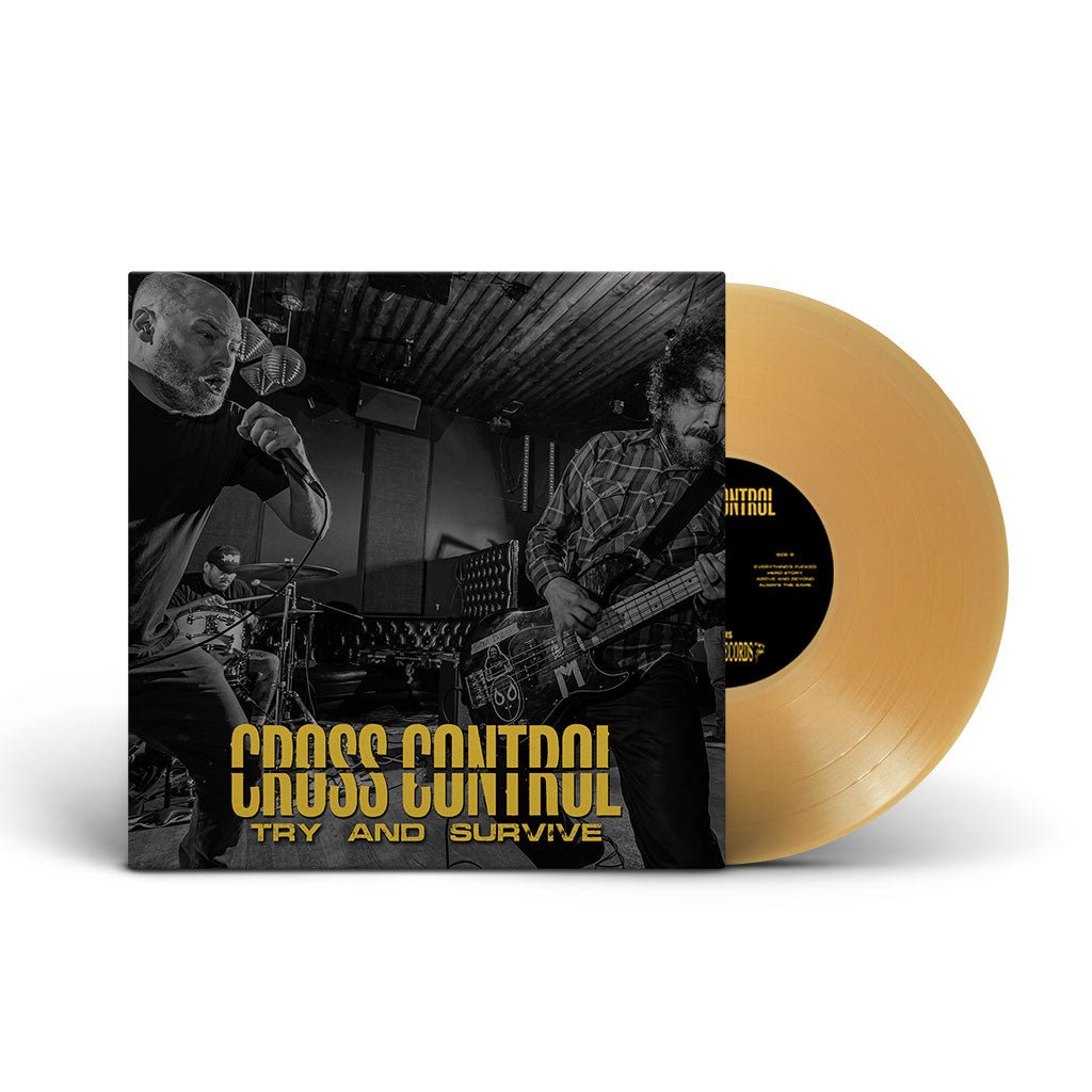 Cross Control - Try And Survive [Root Beer Colored Vinyl] (New Vinyl LP) - Mad World Records