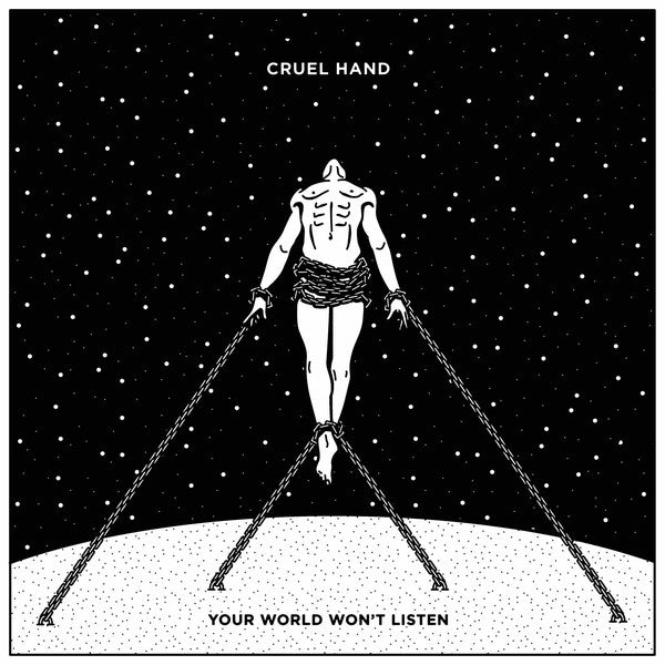 Cruel Hand - Your World Won't Listen [White & Blue Swirl Vinyl] (New Vinyl LP) - Mad World Records