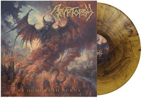 Cryptopsy - As Gomorrah Burns [Gold & Black Galaxy Vinyl] (New Vinyl LP) - Mad World Records