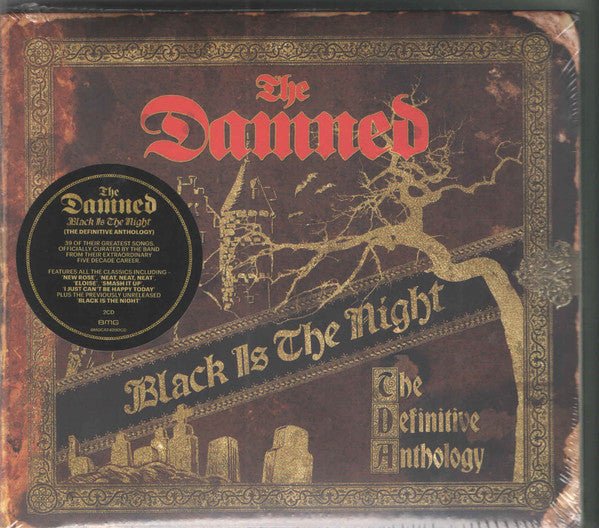 Damned - Black is the Night (New CD) - Mad World Records