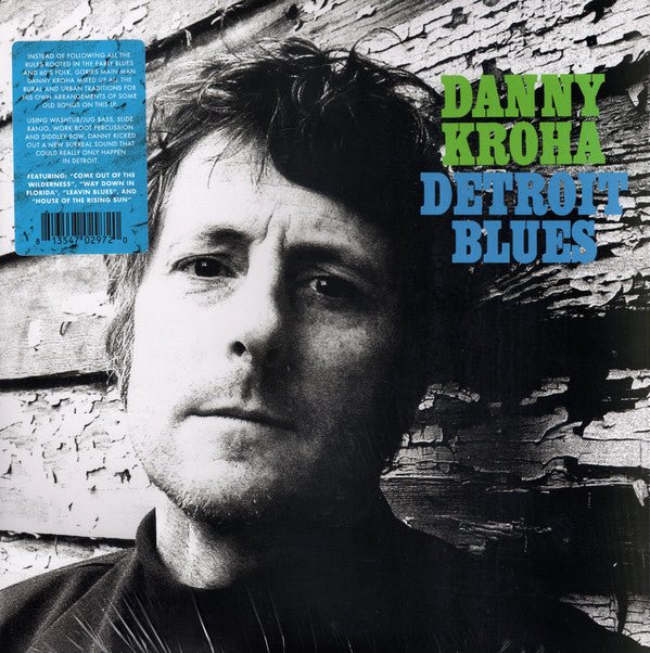 Danny Kroha ‎ - Detroit Blues (New Vinyl LP) - Mad World Records