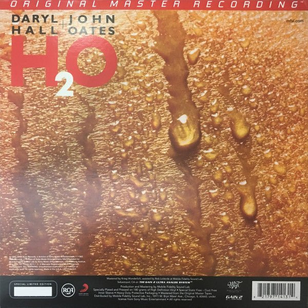 Daryl Hall & John Oates - H₂O [Numbered] (New Vinyl LP) - Mad World Records