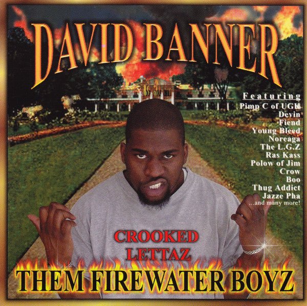 David Banner - Them Firewater Boyz (New CD) - Mad World Records