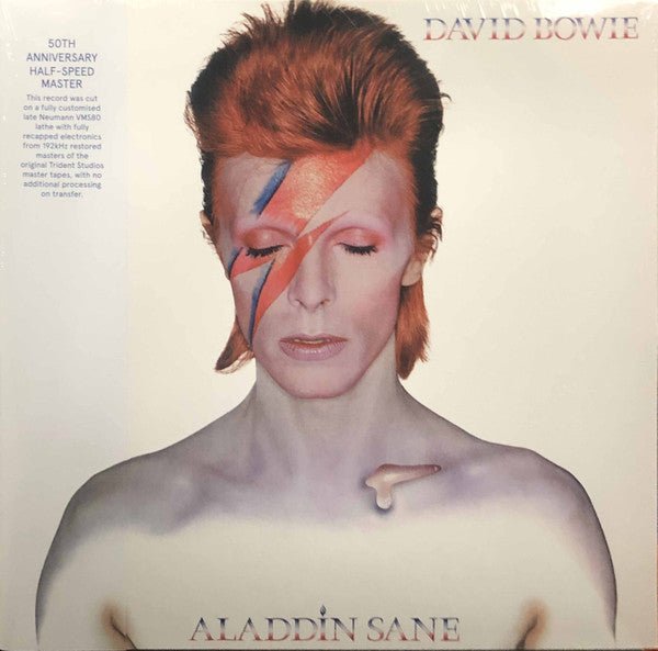 David Bowie - Aladdin Sane (50th Anniversary Half - Speed Master) [2013 Remaster] (New Vinyl LP) - Mad World Records