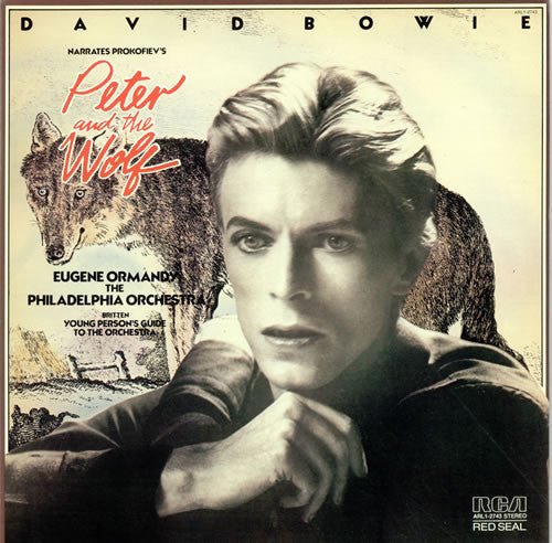 David Bowie Narrates Prokofiev ‎ - Peter And The Wolf / Young Person's Guide To The Orchestra [Import] (New Vinyl LP) - Mad World Records