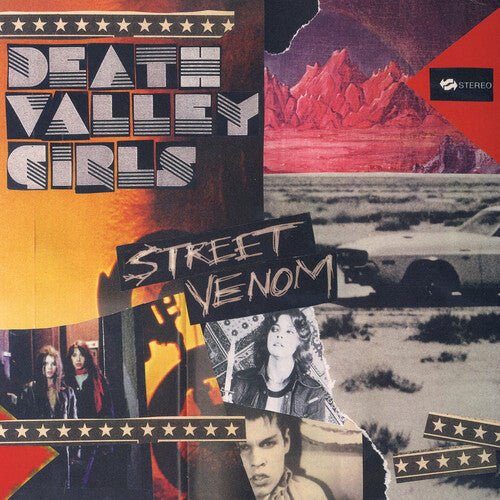 Death Valley Girls - Street Venom [Milky Clear w/ Yellow & Red Vinyl] (New Vinyl LP) - Mad World Records