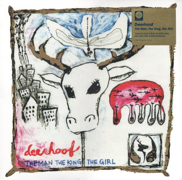 Deerhoof - The Man The King The Girl [Clear w/ Gold & Blue Splatter] (New Vinyl LP) - Mad World Records