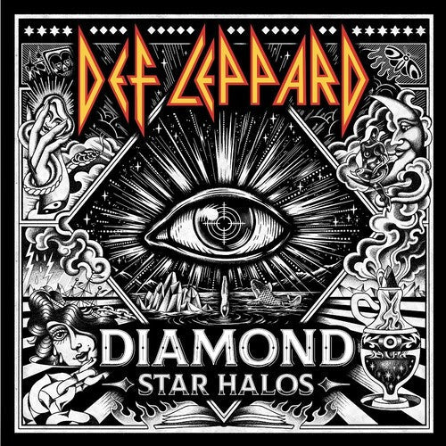 Def Leppard - Diamond Star Halos (Used CD) - Mad World Records