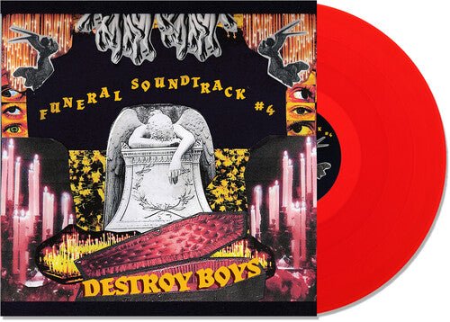 Destroy Boys - Funeral Soundtrack #4 [Transparent Red Vinyl] (New Vinyl LP) - Mad World Records