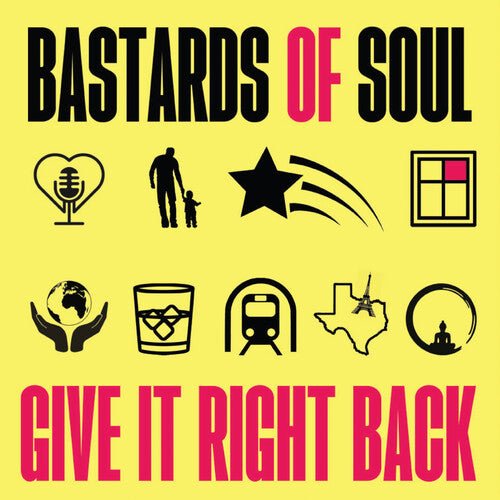 [Discounted] Bastards of Soul - Give It Right Back [Red Vinyl] (New Vinyl LP) - Mad World Records