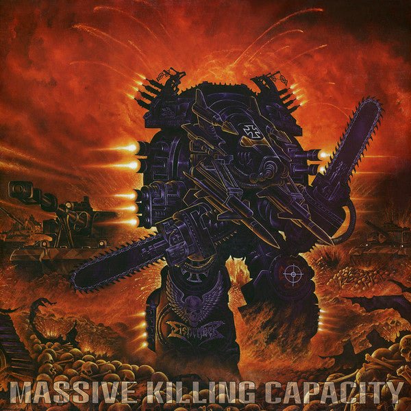 [Discounted] Dismember - Massive Killing Capacity [Yellow Orange Marble Vinyl] (New Vinyl LP) - Mad World Records