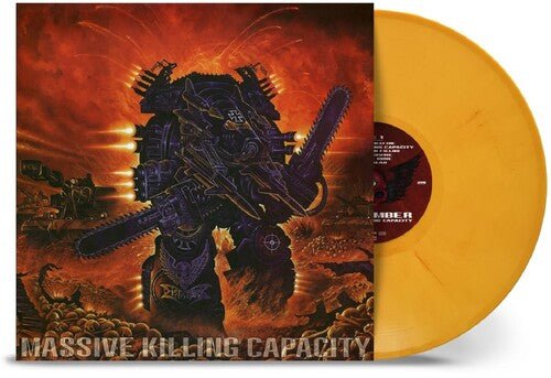 [Discounted] Dismember - Massive Killing Capacity [Yellow Orange Marble Vinyl] (New Vinyl LP) - Mad World Records