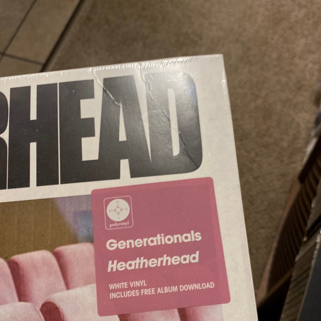 [Discounted] Generationals - Heatherhead [White Vinyl] (New Vinyl LP) - Mad World Records