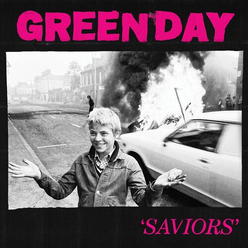 [Discounted] Green Day - Saviors [Pink & Black Vinyl] (New Vinyl LP) - Mad World Records