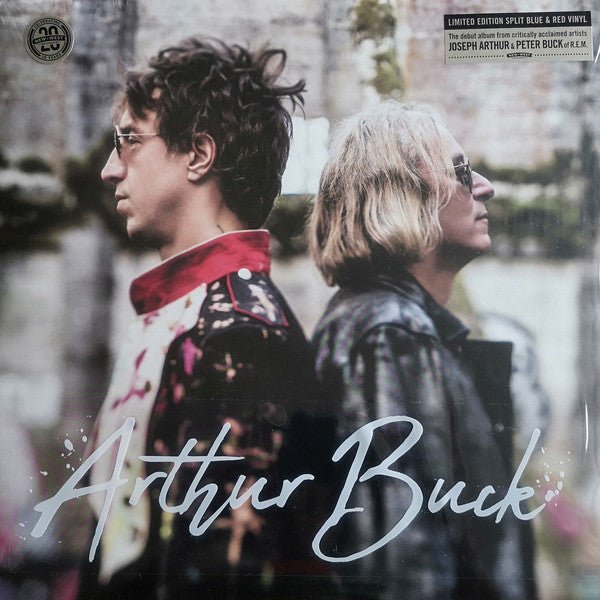 [Discounted] Joseph Arthur Peter Buck - Arthur Buck [Blue & Red Vinyl] (New Vinyl LP) - Mad World Records