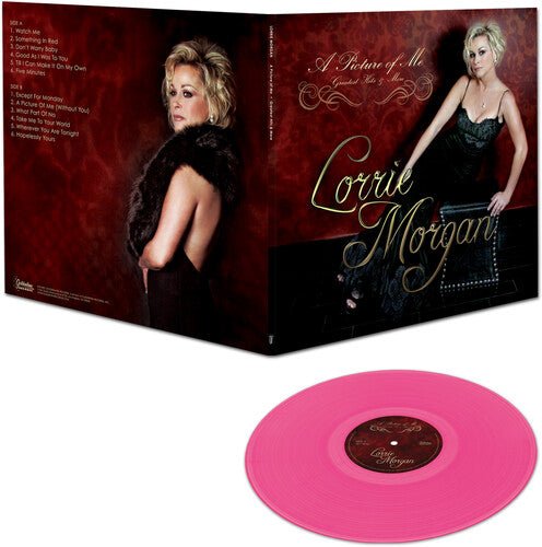 [Discounted] Lorrie Morgan - A Picture of Me: Greatest Hits & More [Pink Vinyl] (New Vinyl LP) - Mad World Records