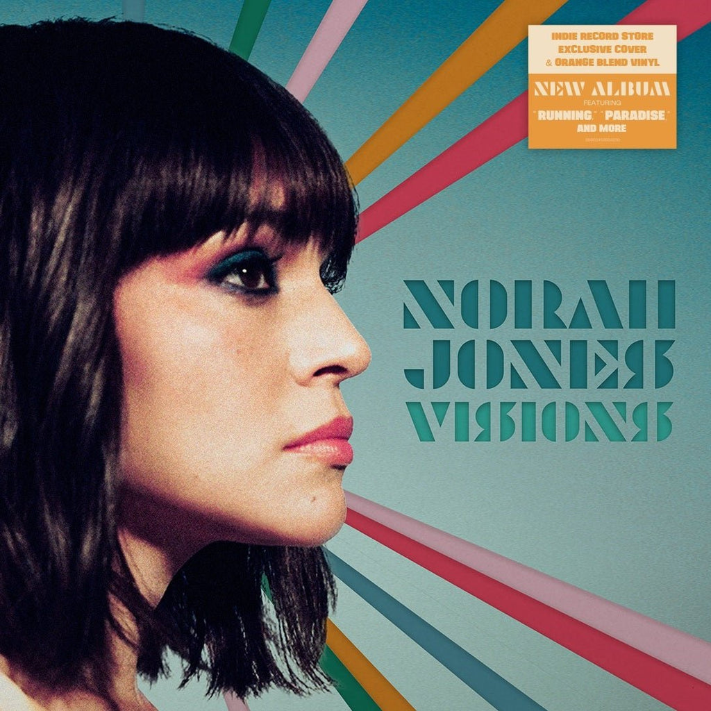 [Discounted] Norah Jones - Visions [Orange Blend Vinyl & Alternate Cover] (New Vinyl LP) - Mad World Records