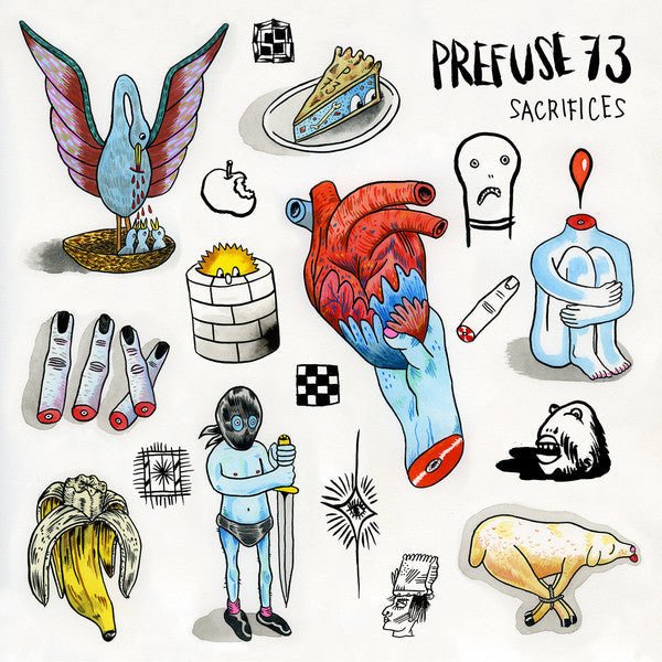 [Discounted] Prefuse 73 - Sacrifices (New Vinyl LP) - Mad World Records