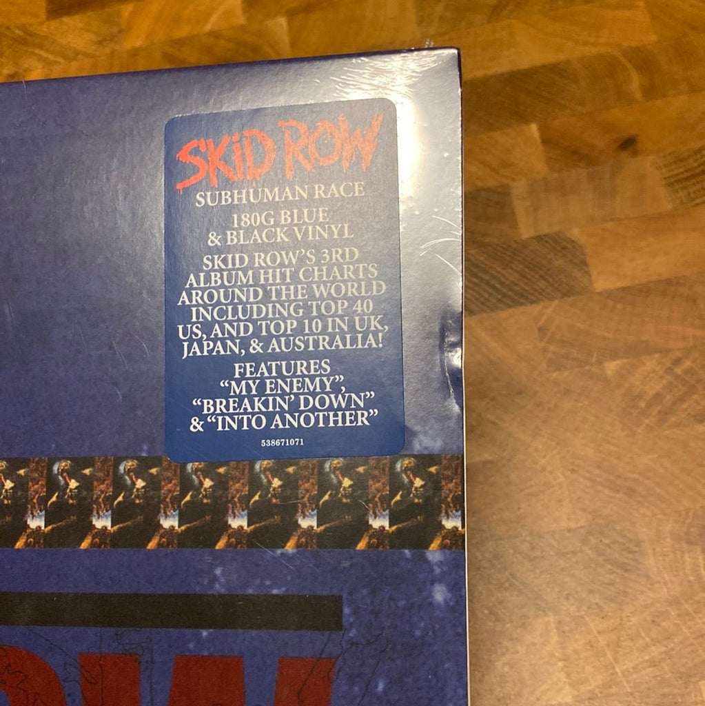 [Discounted] Skid Row - Subhuman Race [Blue & Black Vinyl] (New Vinyl LP) - Mad World Records