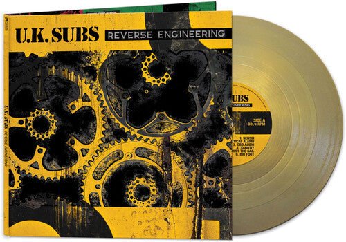 [Discounted] U.K. Subs - Reverse Engineering [Gold Vinyl] (New Vinyl LP) - Mad World Records