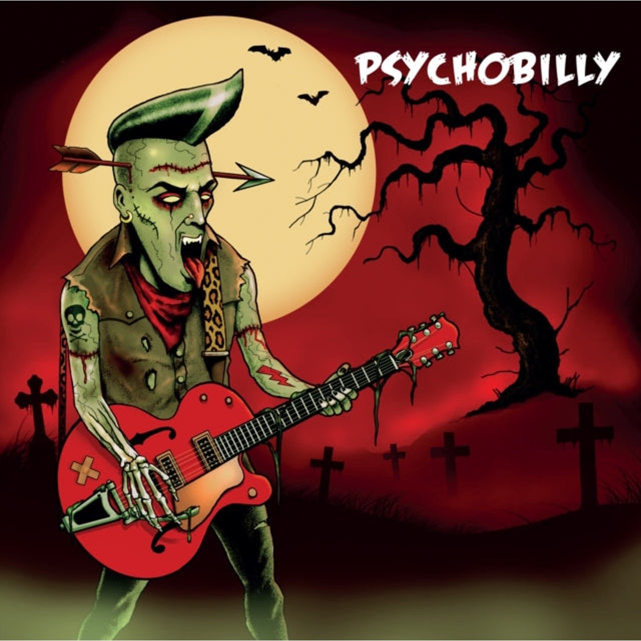 Discounted] Various Artists - Psychobilly: In The Beginning [Red