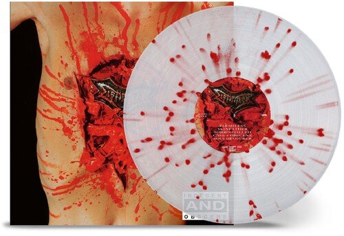 Dismember - Indecent & Obscene [Clear w/ Red Splatter Vinyl] (New Vinyl LP) - Mad World Records