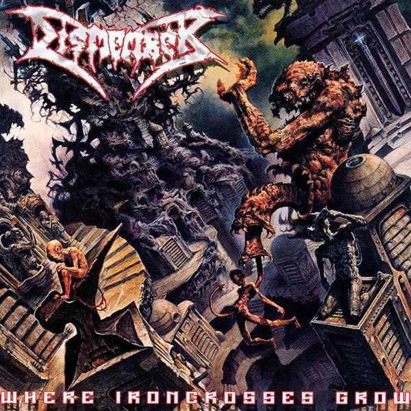 Dismember - Where Ironcrosses Grow [Sand Marble Vinyl] (New Vinyl LP) - Mad World Records