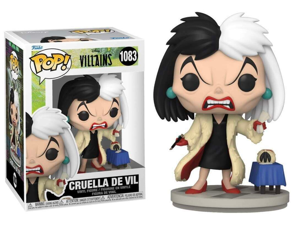 Disney Villains - Cruella de Vil #1083 (Funko Pop) - Mad World Records