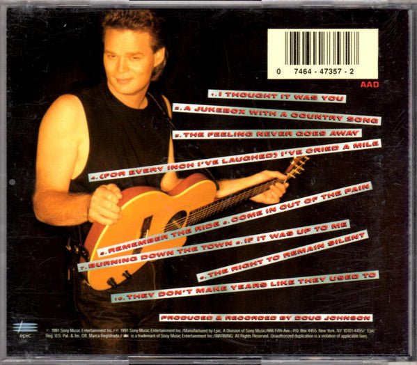 Doug Stone - I Thought It Was You (Used CD) - Mad World Records