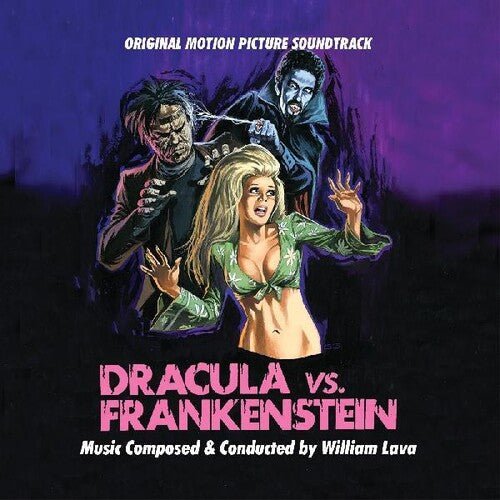 Dracula Vs. Frankenstein - Original Motion Picture Soundtrack [Orange Vinyl] (New Vinyl LP) - Mad World Records