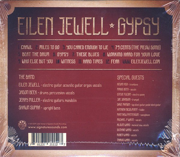 Eilen Jewell - Gypsy (New CD) - Mad World Records