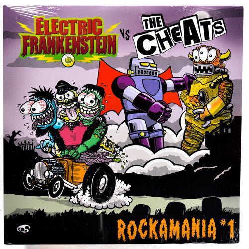 Electric Frankenstein / The Cheats - Rockamania #1 (New Vinyl LP) - Mad World Records