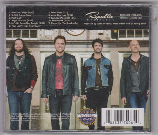 Eli Young Band - 10,000 Towns (New CD) - Mad World Records