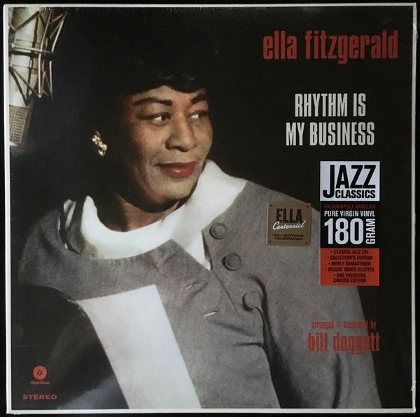 Ella Fitzgerald - Rhythm Is My Business + 2 Bonus Tracks [Import] (New Vinyl LP) - Mad World Records