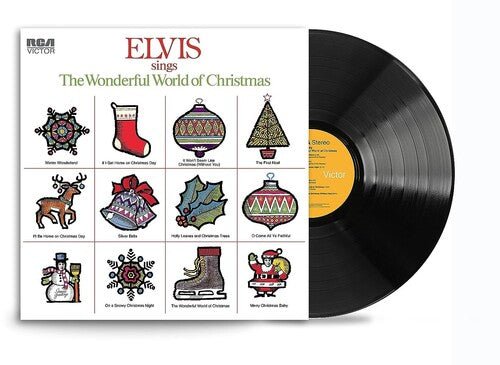 Elvis Presley - Elvis Sings The Wonderful World Of Christmas (New Vinyl LP) - Mad World Records