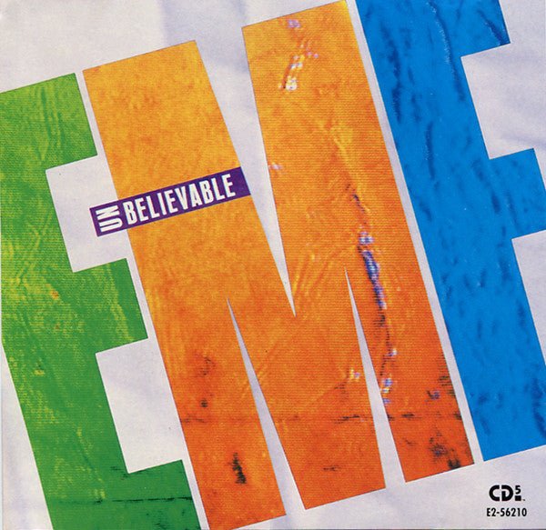 EMF - Unbelievable (Used CD) - Mad World Records