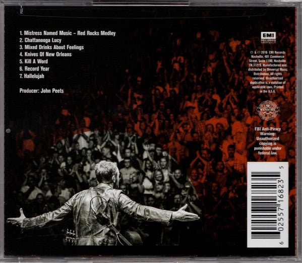 Eric Church - On the Rocks - Live and (Mostly (New CD) - Mad World Records