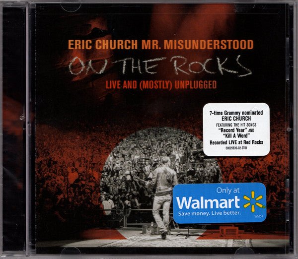 Eric Church - On the Rocks - Live and (Mostly (New CD) - Mad World Records