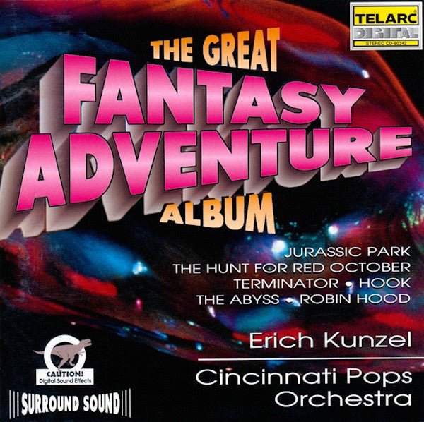 Erich Kunzel - The Great Fantasy - Adventure Album (Used CD) - Mad World Records