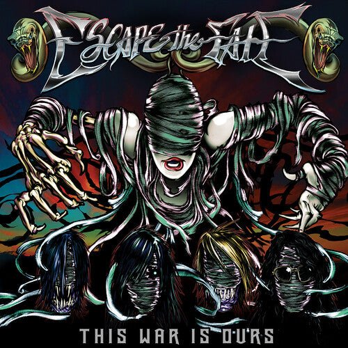 Escape the Fate - This War Is Ours [Anniversary Edition - White w/ Red & Green Splatter] (New Vinyl LP) - Mad World Records