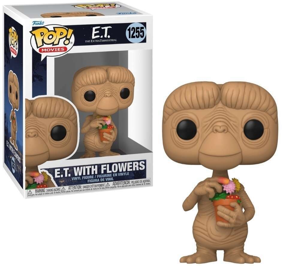 E.T. the Extra - Terrestrial: E.T. With Flowers #1255 (Funko Pop) - Mad World Records