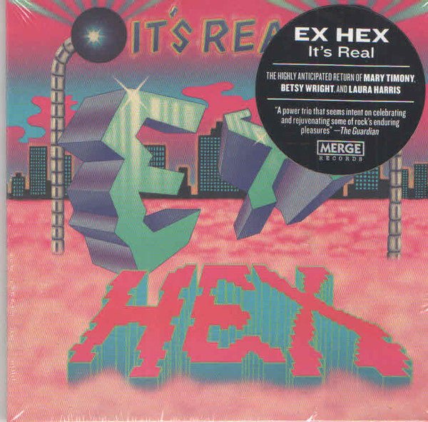 Ex Hex - It's Real (New CD) - Mad World Records