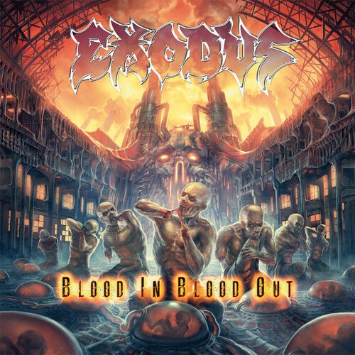 Exodus - Blood in Blood Out (10th Anniversary) [Clear Gold Black Splatter] (New Vinyl LP) - Mad World Records