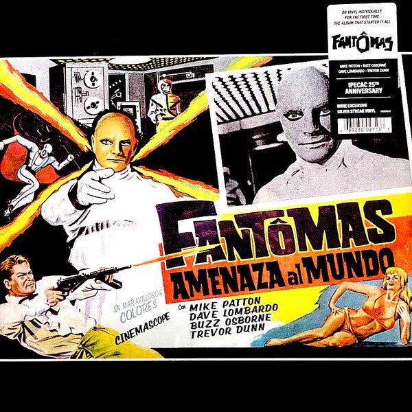 Fantomas - Fantomas [Silver Vinyl] (New Vinyl LP) - Mad World Records