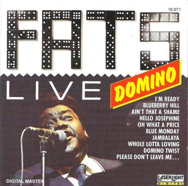 Fats Domino - Fats Domino Live! (New CD) - Mad World Records