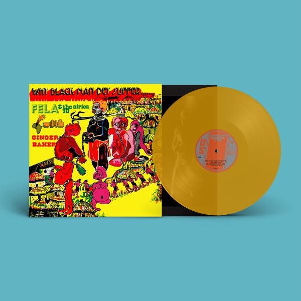 Fela Kuti - Why Black Men Dey Suffer [Yellow Vinyl] (New Vinyl LP) - Mad World Records