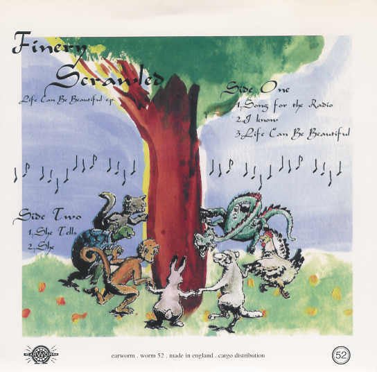 Finery Scrawled - Life Can Be Beautiful (Used 7") - Mad World Records