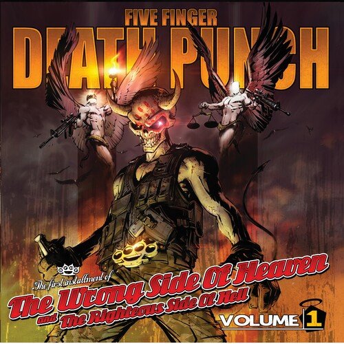 Five Finger Death Punch - The Wrong Side of Heaven and the Righteous Side of Hell (New Vinyl LP) - Mad World Records