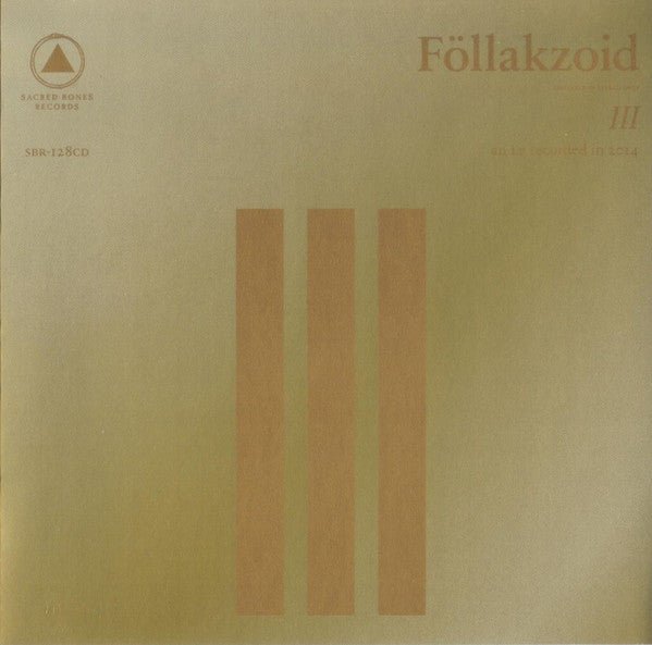 Follakzoid - III (New CD) - Mad World Records