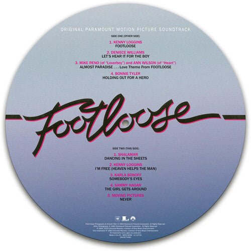 Footloose - Original Soundtrack of the Motion Picture [PICTURE DISC] [Import] (New Vinyl LP) - Mad World Records